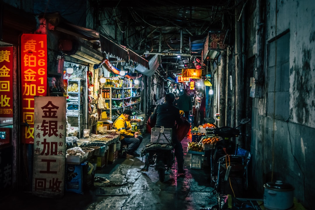 Photo Street food market